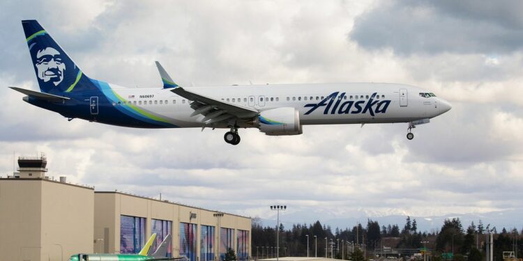 Alaska Air jumps most in four years on global expansion plan