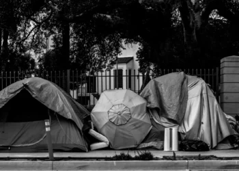 homeless encampment