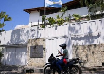 Argentina's Embassy in Caracas, Venezuela.