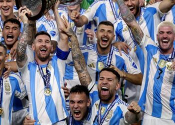 Argentina finishes 2024 as the highest ranked team in football