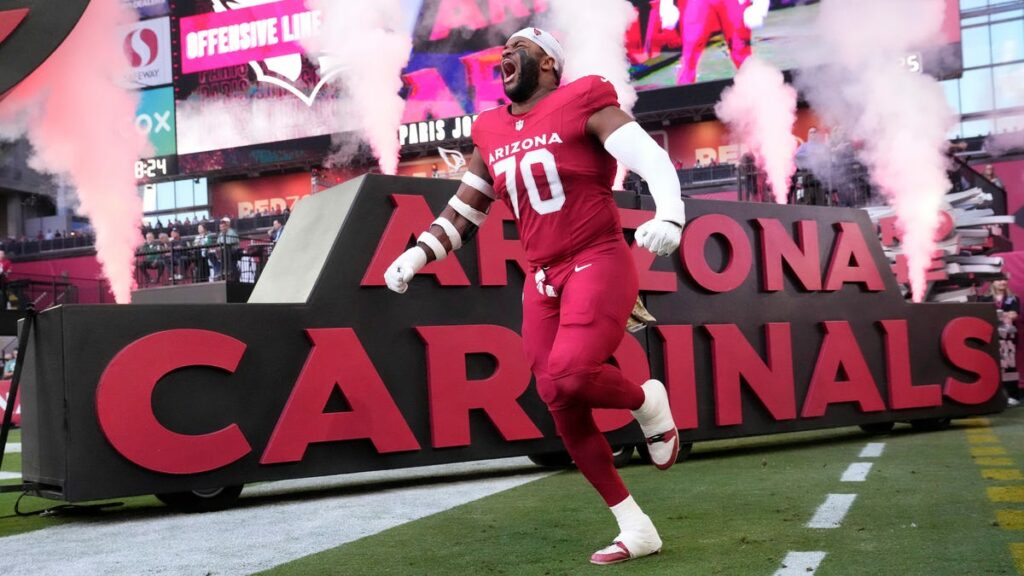 Arizona Cardinals injury report: Paris Johnson Jr out