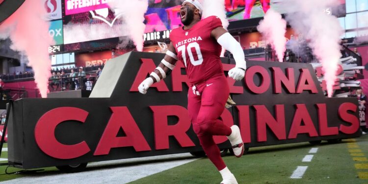 Arizona Cardinals injury report: Paris Johnson Jr out