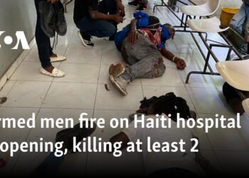Armed men fire on Haiti hospital reopening, killing at least 2