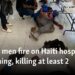 Armed men fire on Haiti hospital reopening, killing at least 2