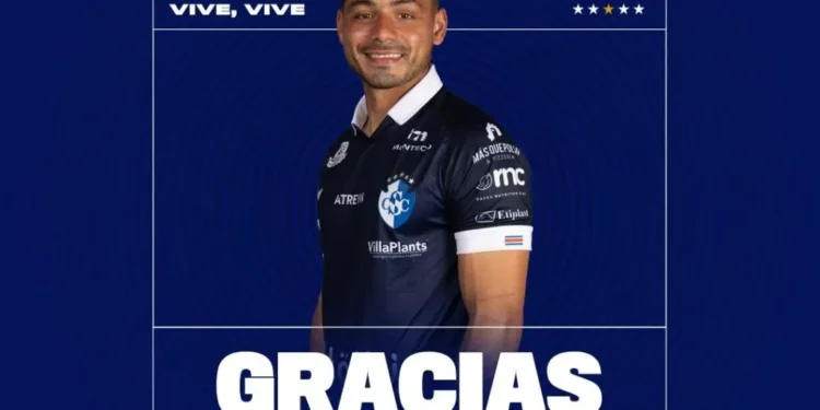 La imagen de despedida de Cartaginés a Darwin Lom.