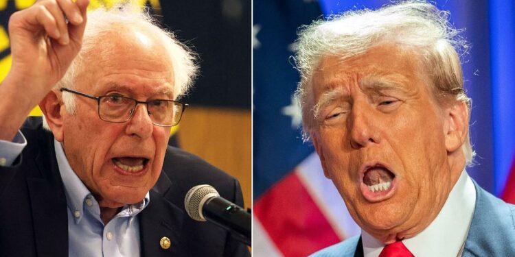 Bernie Sanders Trolls Donald Trump For His Canada 51st State Claim
