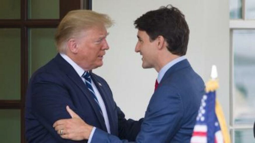 Canadian Prime Minister Trudeau meets with Trump in Florida after tariff threats