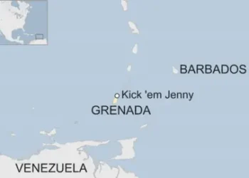 BBC Map of Grenada