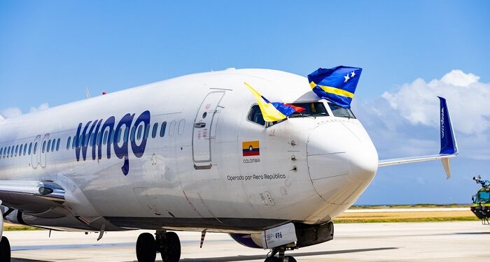 Celebrating Wingo’s Inaugural Flight from Medellín, Colombia to Curaçao