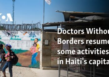 Doctors Without Borders resumes some activities in Haiti's capital