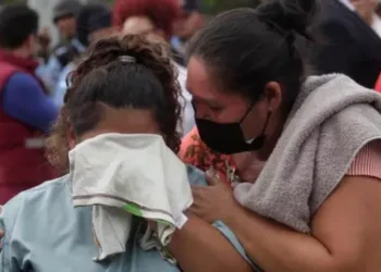 Reuters The relative of an inmate reacts while another person tries to comfort her as they wait for news about their loved ones outside the Centro Femenino de Adaptacion Social (CEFAS) women's prison following deadly riot in Tamara, on the outskirts of Tegucigalpa, Honduras, June 20, 2023.