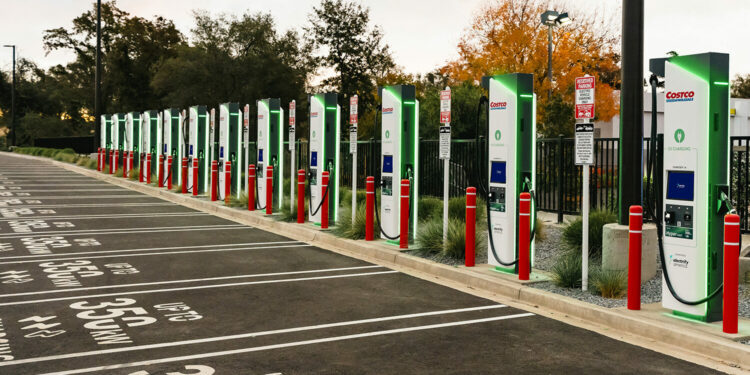 Electrify America and Costco Wholesale install charging stations in the USA