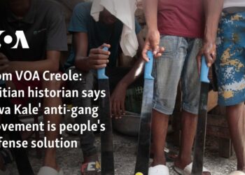 Haitian historian says 'Bwa Kale' anti-gang movement is people's defense solution