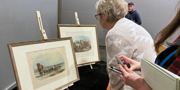 Historic images of Native Americans by a Swiss artist find their way back to North Dakota