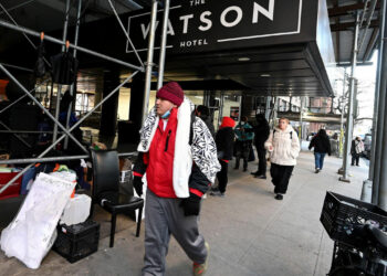 Homelessness rises to a record level in America