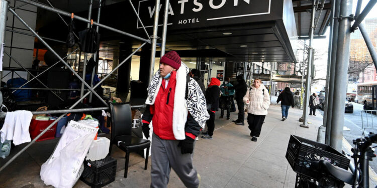 Homelessness rises to a record level in America