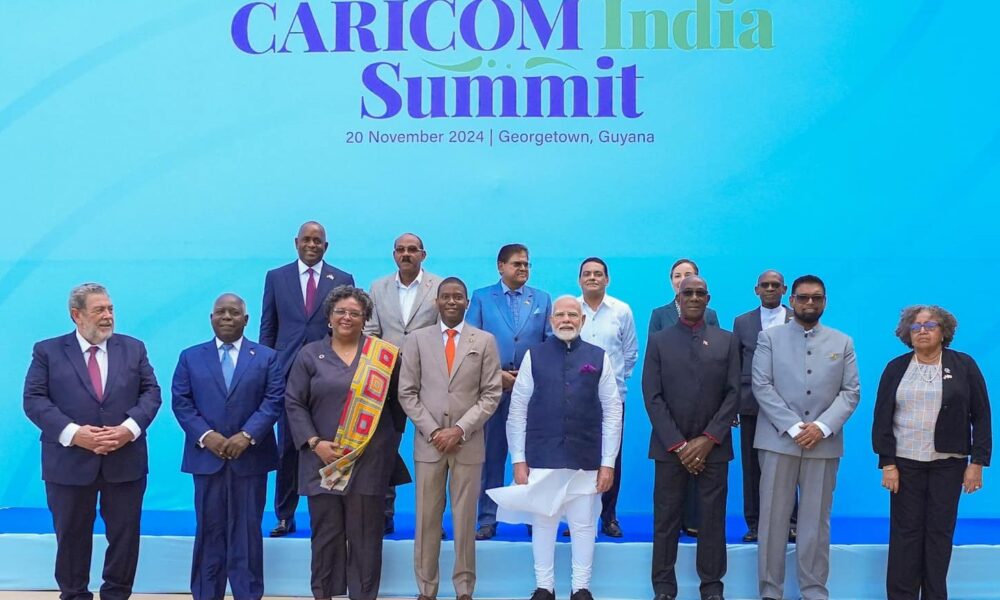 India offers SEVEN POINT Plan to CARICOM at Summit in Guyana