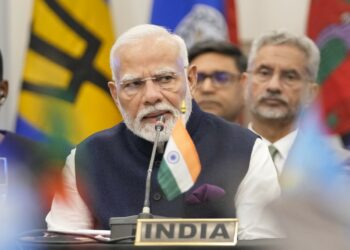 India's prime minister meets with Caribbean leaders in Guyana