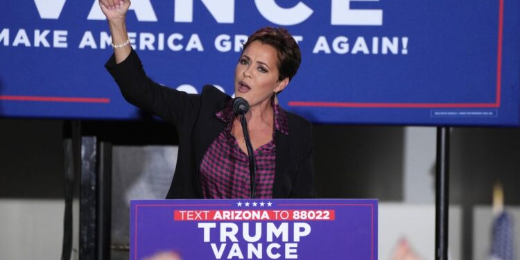 Kari Lake named by Donald Trump as Voice of America director