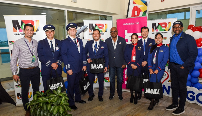 LATAM resumes direct services between Peru and Jamaica