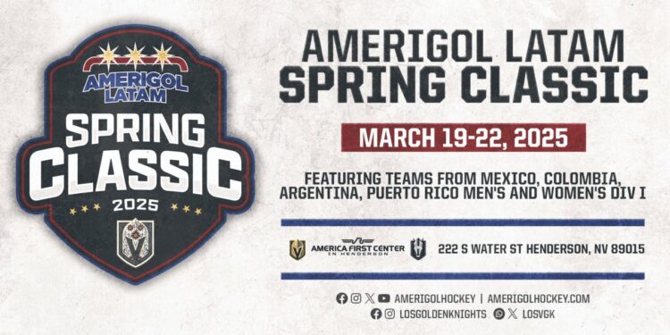 LosVGK to Host 2025 Amerigol LATAM Spring Classic at America First Center in Henderson