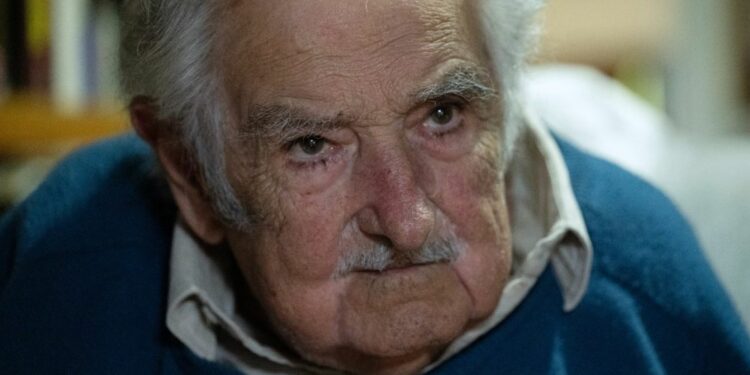 Uruguay's former President (2010-2015) José ‘Pepe’ Mujica, pictured at his house in Montevideo on November 28, 2024.