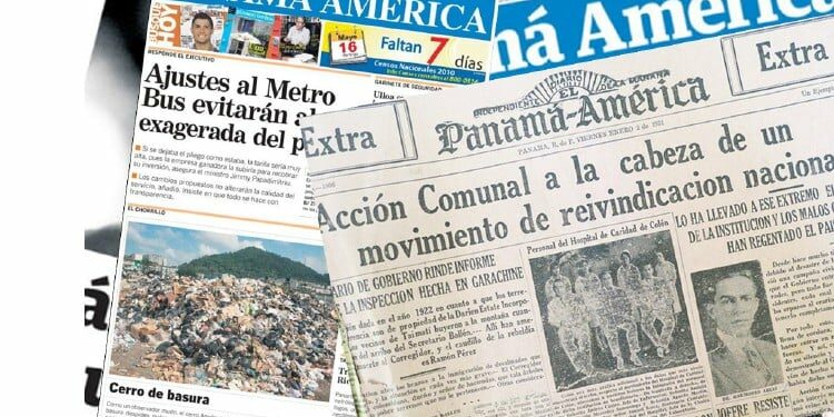 Panamá América ha reportado  hechos trascendentales en sus casi 100 años de historia.
