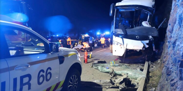 Passengers in fatal bus crash near French ski resort were mostly Colombian nationals living in Spain