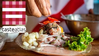 La Mar, fundada por Gastón Acurio, fue seleccionada como ‘El mejor restaurante tradicional de Perú'.    
(Composición Infobae: www.turiweb.pe)