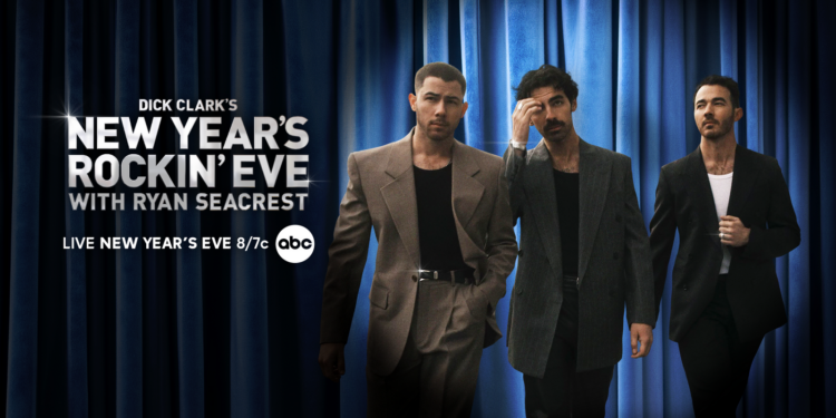 The Jonas Brothers will help ring in 2025 with a career-spanning performance on New Year's Eve