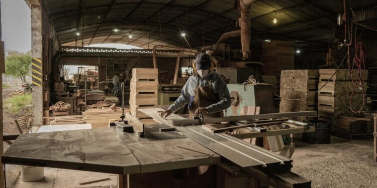 The wooden bridge between Türkiye and South America