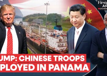 Trump Says "Illegal" Chinese Troops Operate the Panama Canal