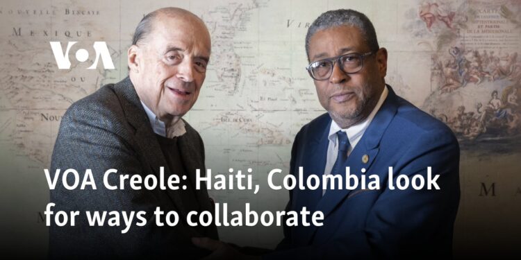 VOA Creole: Haiti, Colombia look for ways to collaborate