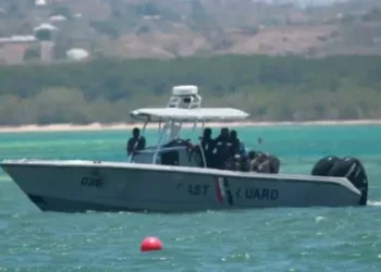 Trinidad and Tobago Coast Guard  A Trinidad and Tobago coast guard boat patrolling the waters