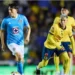 Alexis Gutierrez (L) of Cruz Azul fights for the ball with Cristian Calderon (R) of America – IMAGO / Agencia-MexSport