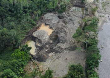 se desvían cantidades ingentes de diésel para la minería ilegal del oro en la Amazonía