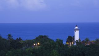 Punta Huegera Lighthouse Rincon, Puerto Rico