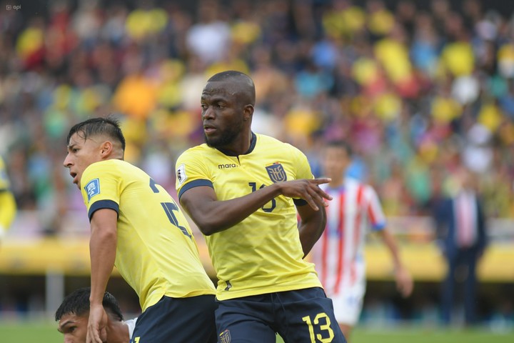 Enner Valencia contra Paraguay (Foto: API).