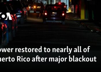 Power restored to nearly all of Puerto Rico after major blackout