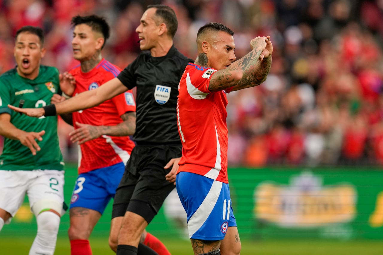 Chile vs Bolivia - fecha 8 - Eliminatorias Sudamericanas.