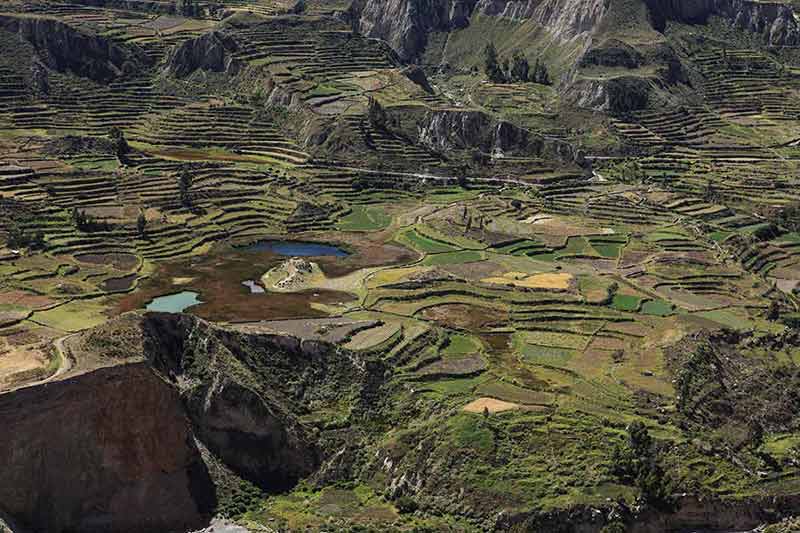 landmarks of peru colcacanyon