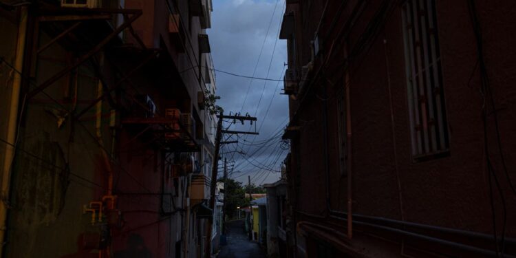 Puerto Rico power outage leaves most of island in the dark on New Year’s Eve
