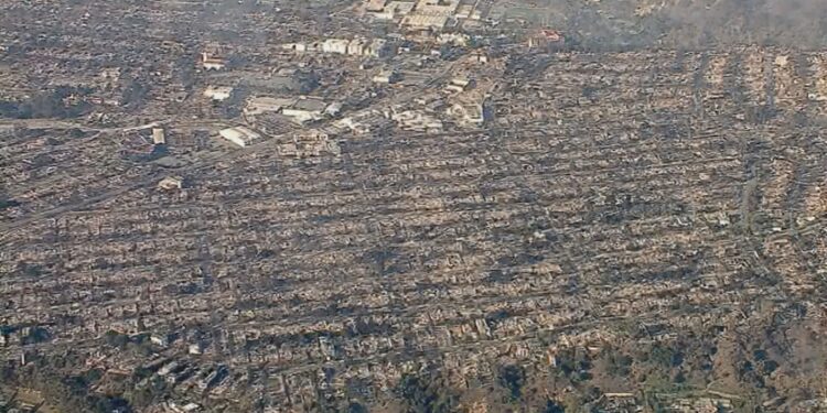 Before, during and after the wildfires: A look at the devastation in California