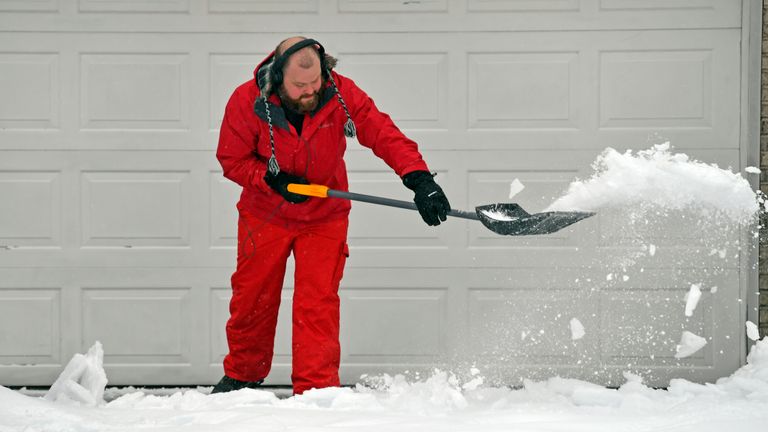 Seven governors - including Kentucky's - have declared a state of emergency over the storm. Pic: AP