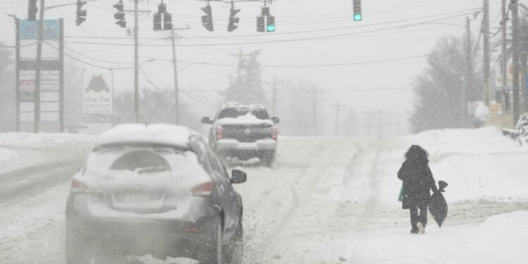 Five killed in winter storm as US states declare emergency - national guard deployed to help stranded drivers | US News
