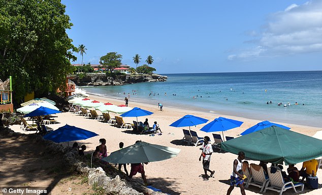 Store Bay beach in Crown Point is one of Tobago's many magnets for tourists eager to soak up the sunshine and enjoy the idyllic Caribbean vista