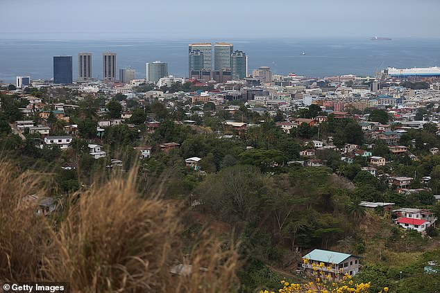 The downtown area of Port of Spain, Trinidad and Tobago's capital, which has been the scene of rampant gun violence in recent weeks