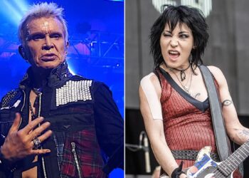 Billy Idol Announces 2025 North American Tour with Joan Jett