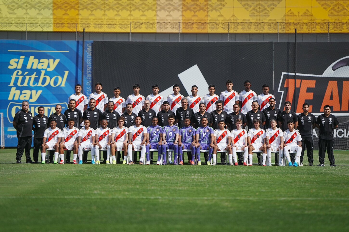 Plantel de Perú en el Sudamericano Sub 20 2025