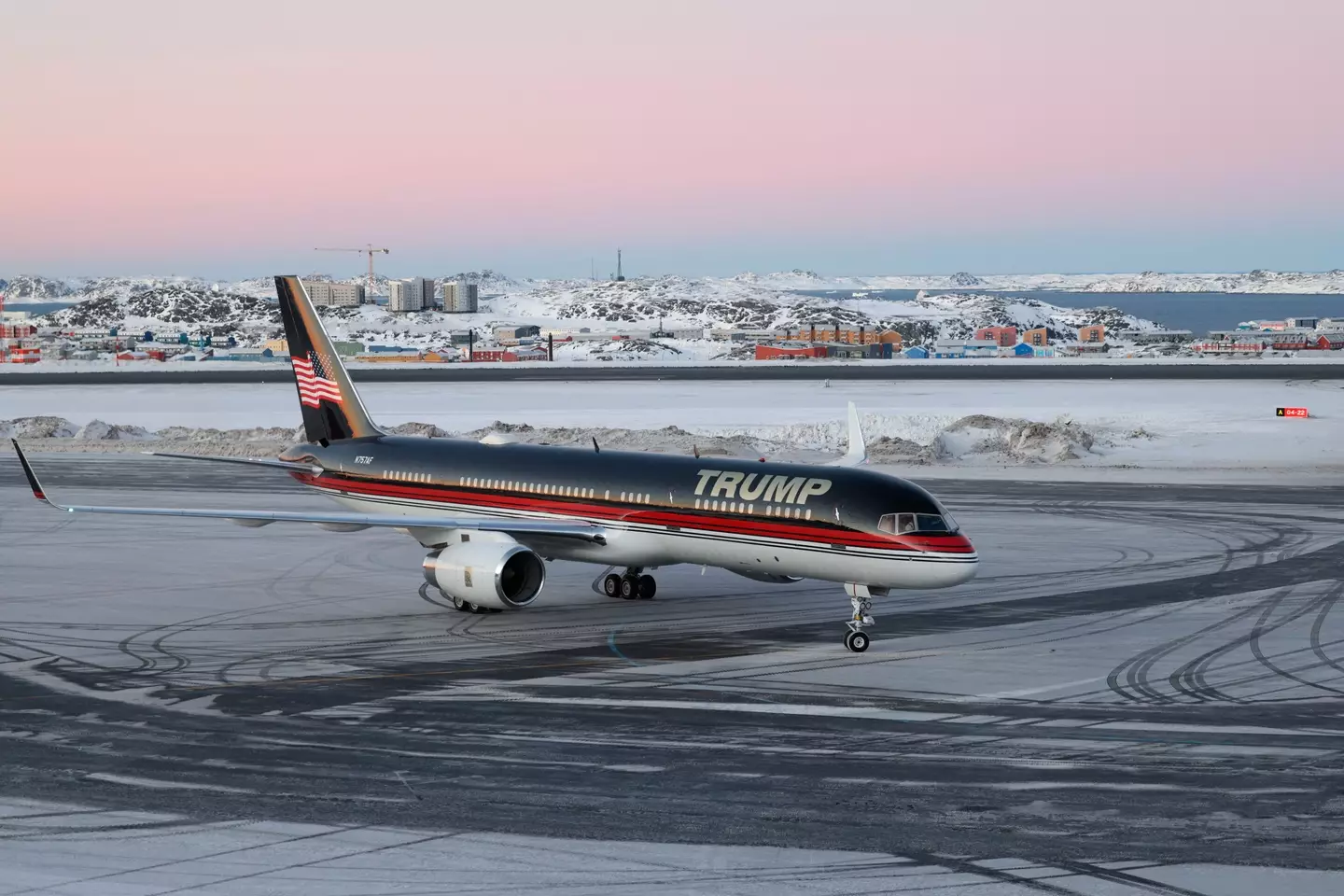 Trump made a visit to Greenland earlier this month. (EMIL STACH/Ritzau Scanpix/AFP via Getty Images)